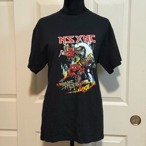 NSYNC Black Graphic Band T-Shirt
